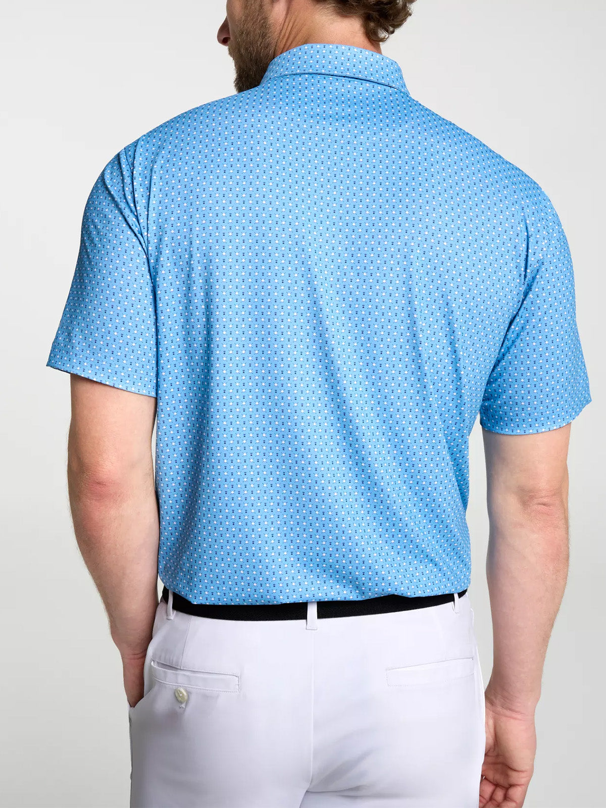 Men's Performance Print Golf Polo