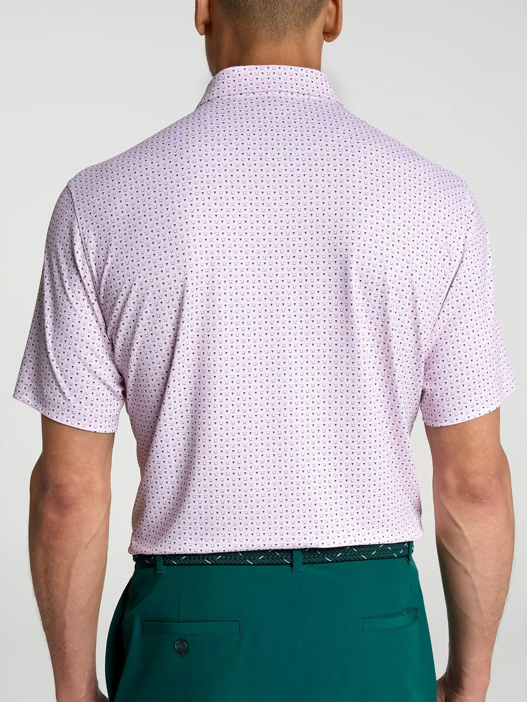 Men's Performance Print Golf Polo