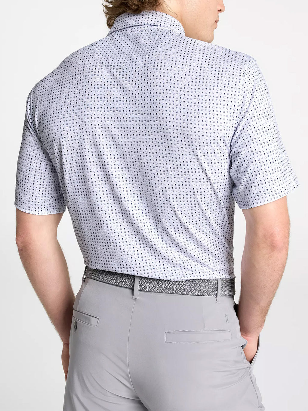 Men's Performance Print Golf Polo