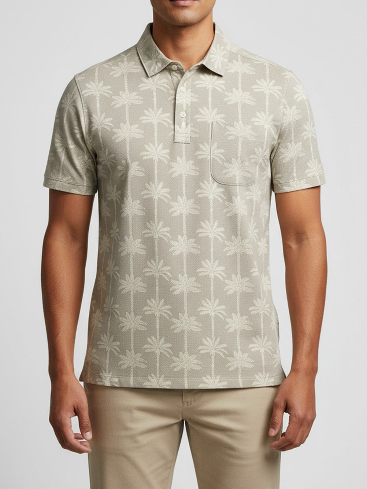 PALM STRETCH KNIT POLO