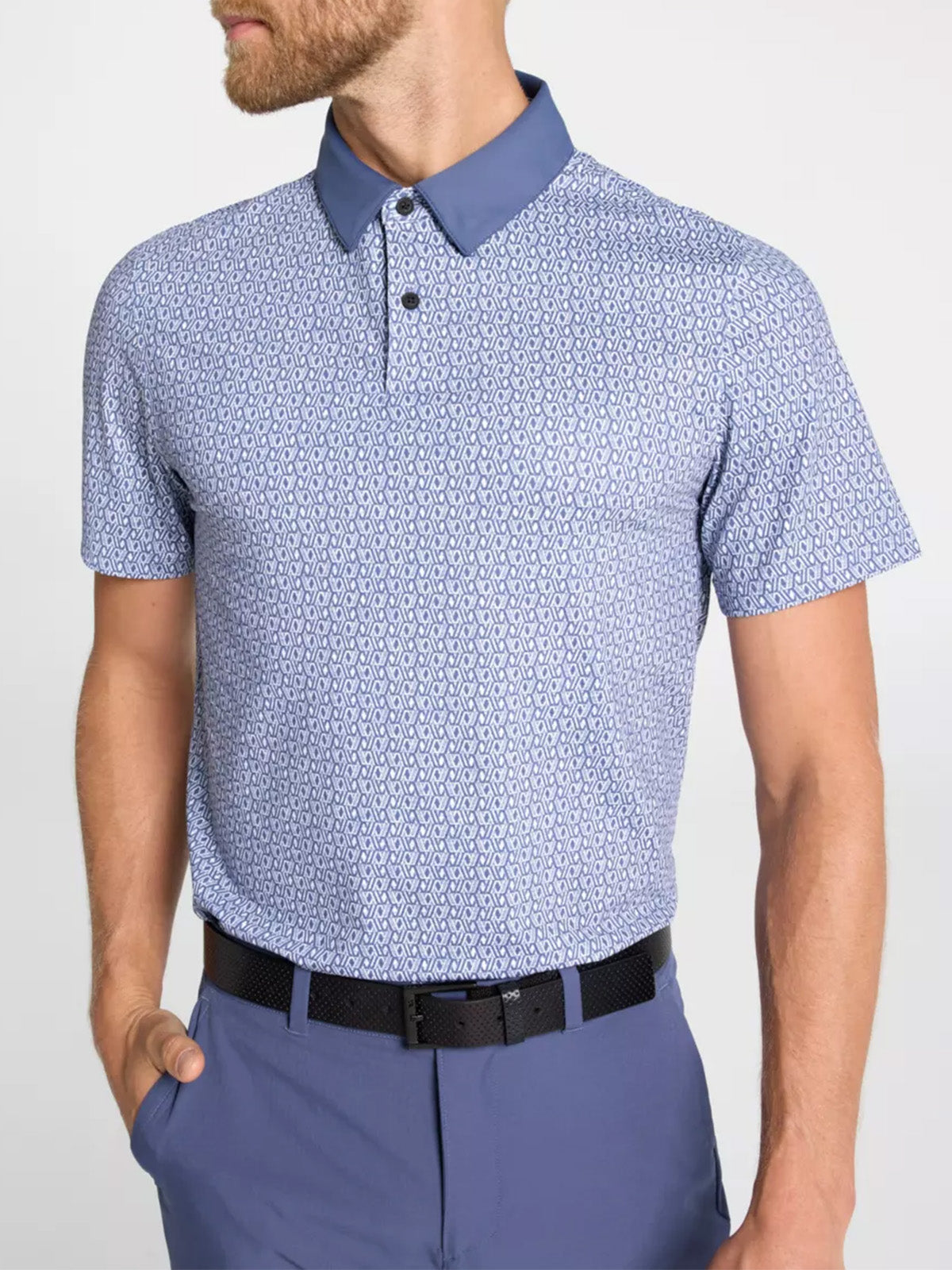 Men's Pivot Printed Polo