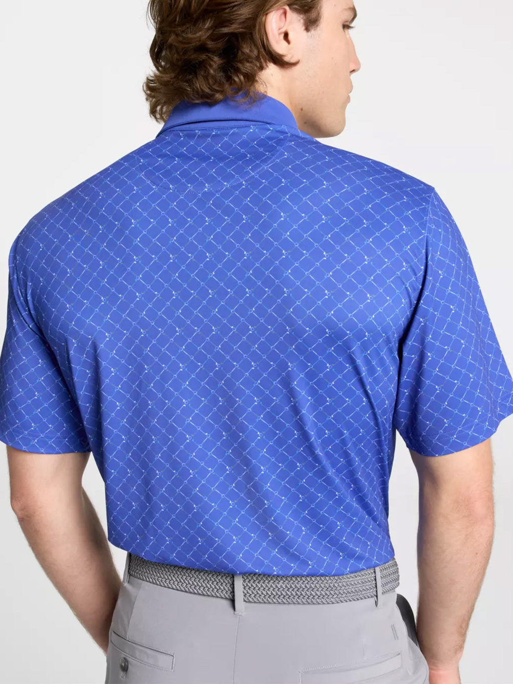 Men's Performance Print Golf Polo