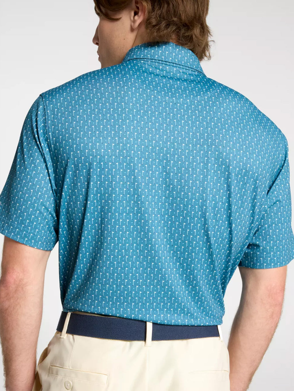 Men's Performance Print Golf Polo