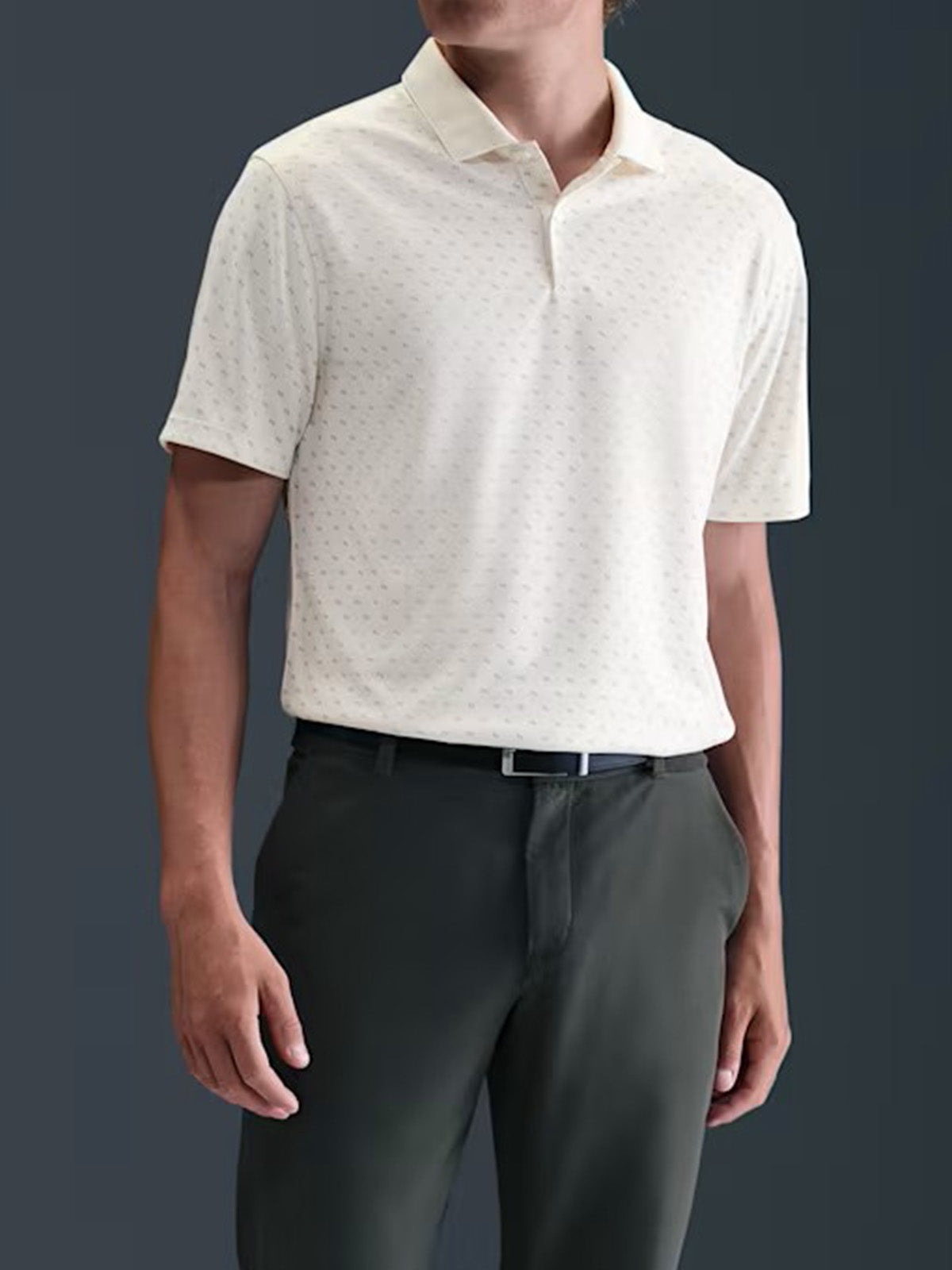 WHISPER DOT PRINT POLO