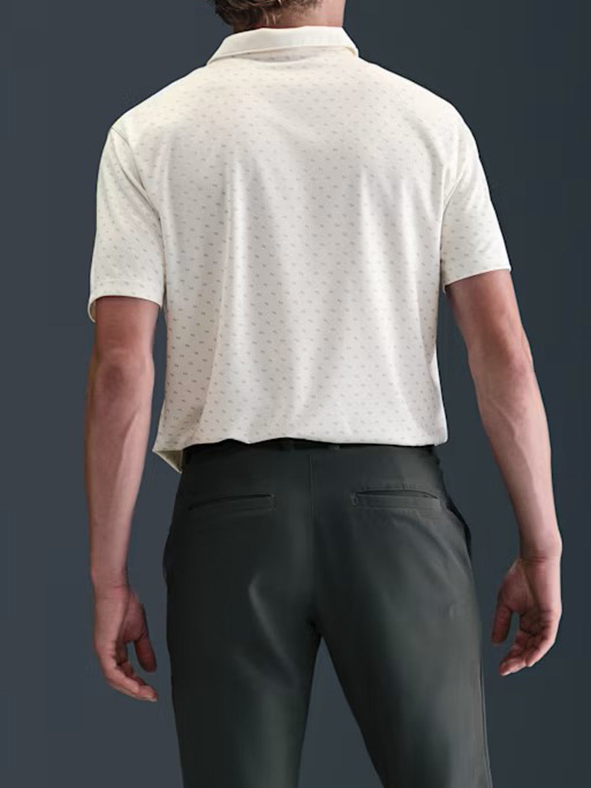 WHISPER DOT PRINT POLO