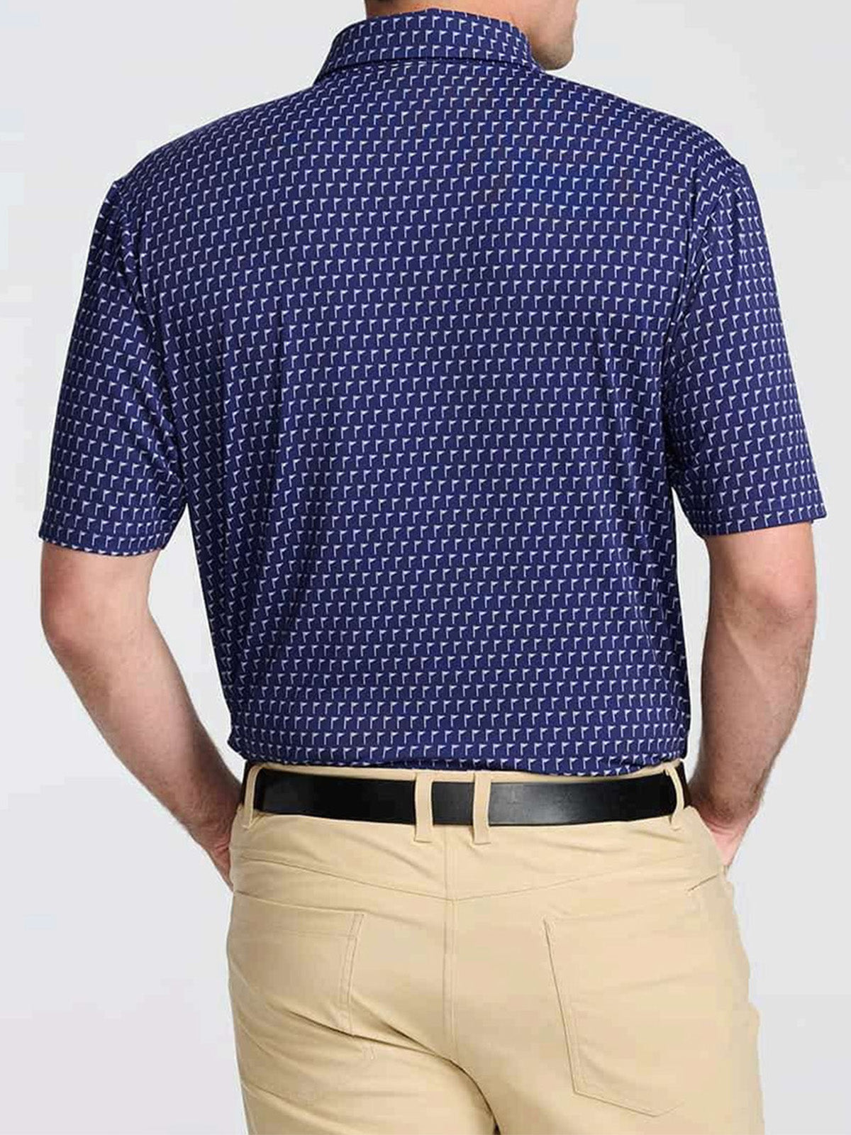 MEN'S TOUR PIN FLAG POLO