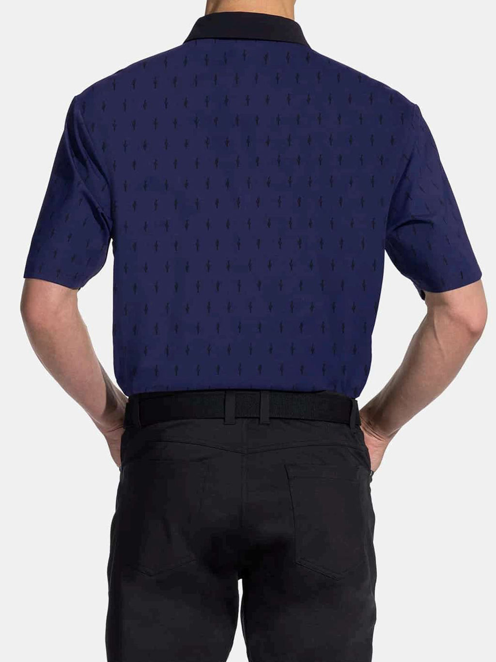 MEN'S CACTUS PRINT POLO