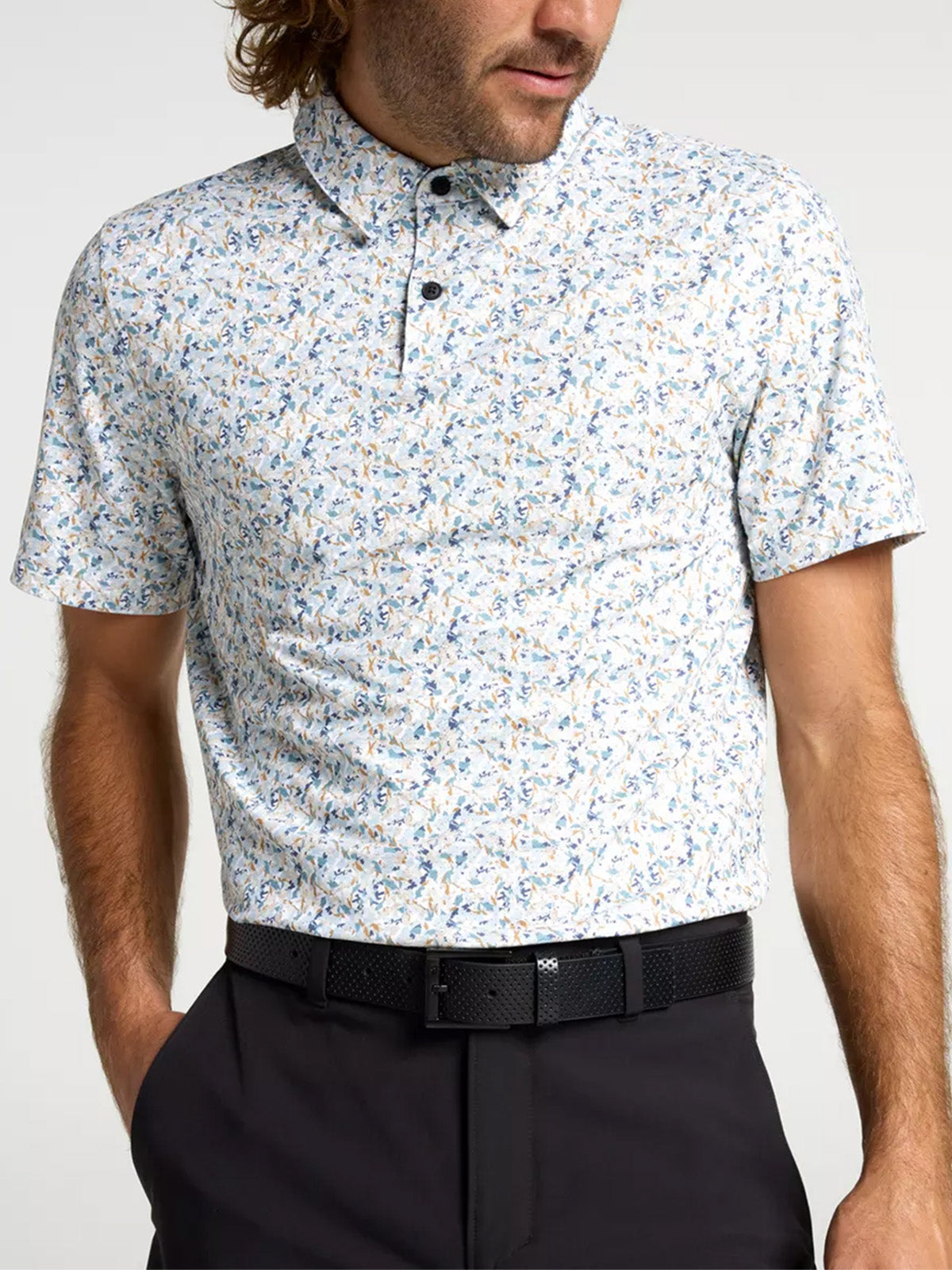 Men's Pivot Printed Polo