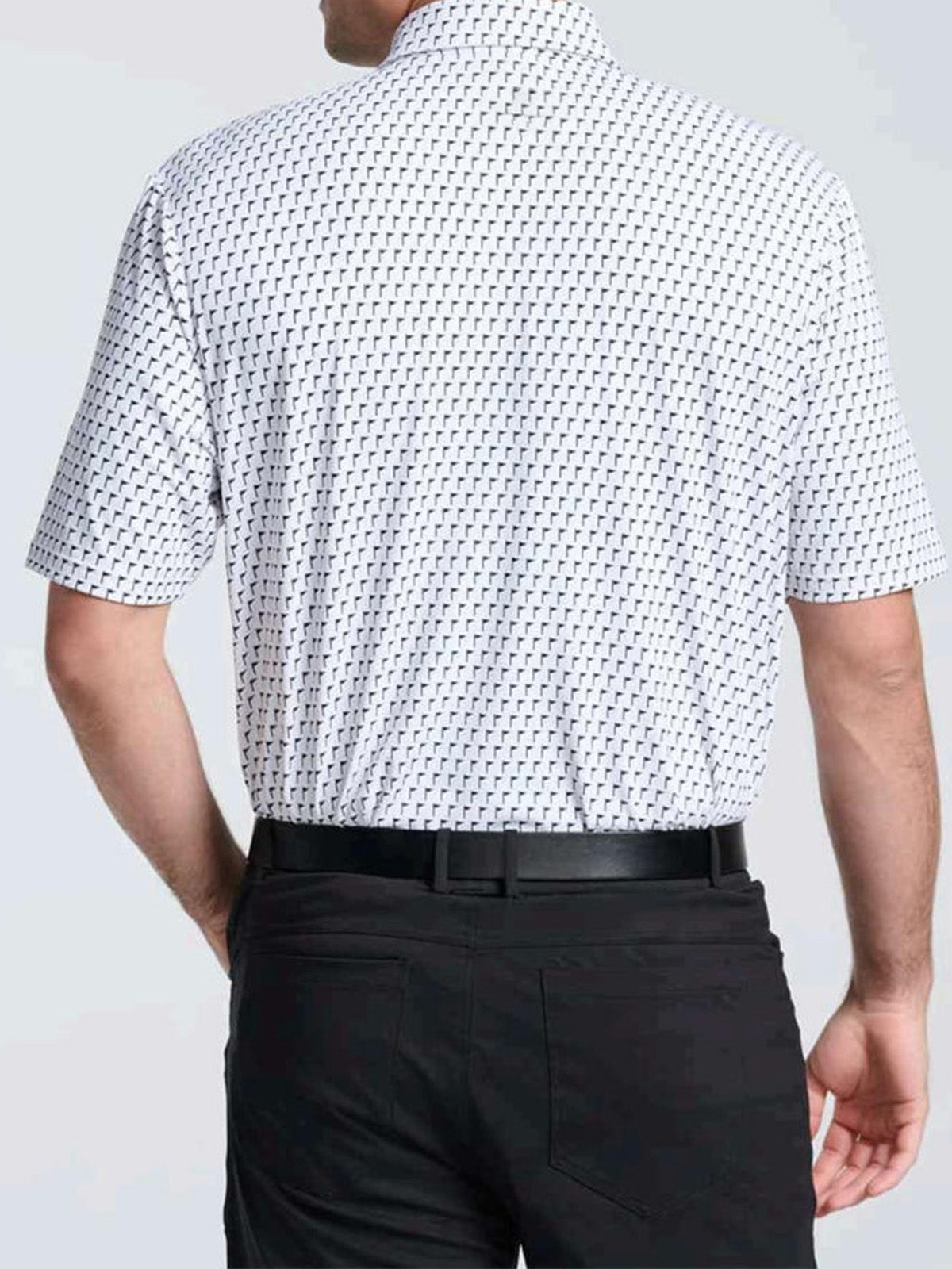 MEN'S TOUR PIN FLAG POLO